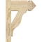 Ekena Millwork Funston Arts & Crafts Rough Sawn Outlooker, Douglas Fir, 6"W x 12"D x 16"H OUT06X12X16FST03RDF - alternate 3